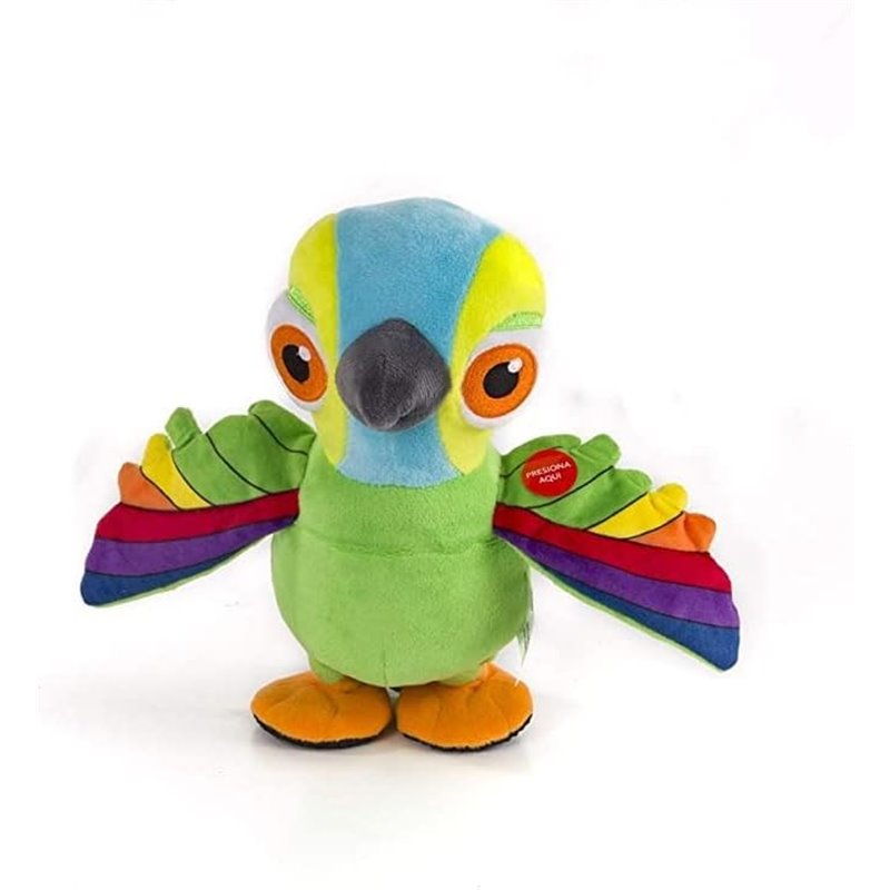 PELUCHE INTERACTIVO LORITO PEPE - LA GRANJA DE ZENON