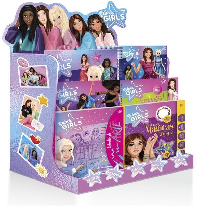 EXPOSITOR SUPER GIRLS SOBREMESA
