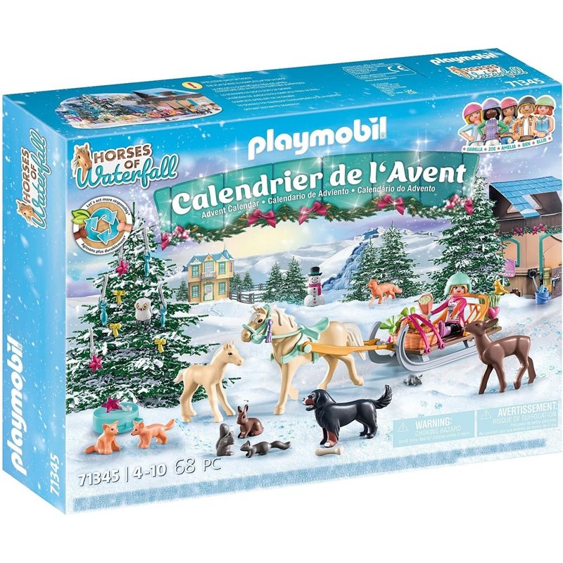 PLAYMOBIL CALENDARIO DE ADVIENTO - PASEO EN TRINEO