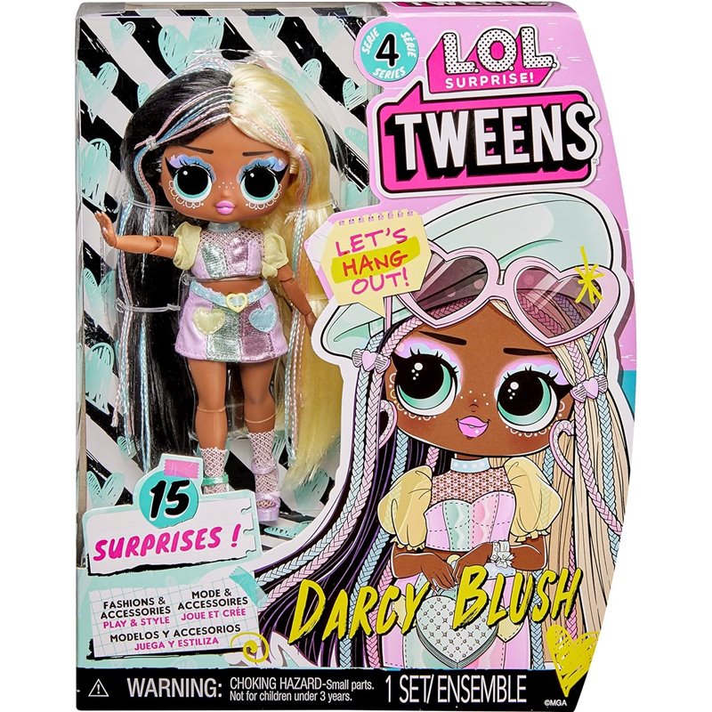 LOS SURPRISE MUÑECA TWEENS S.4 DARCY BRUSH