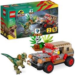 LEGO JURASSIC PARK EMBOSCADA DEL DILOFOSAURIO