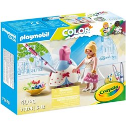 PLAYMOBIL COLOR: DISEÑADORA DE MODA