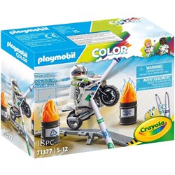 PLAYMOBIL COLOR: MOTO