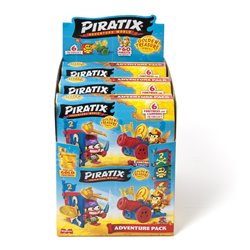 DISPLAY 6 ADVENTURE PACK PIRATIX GOLDEN TREASURE