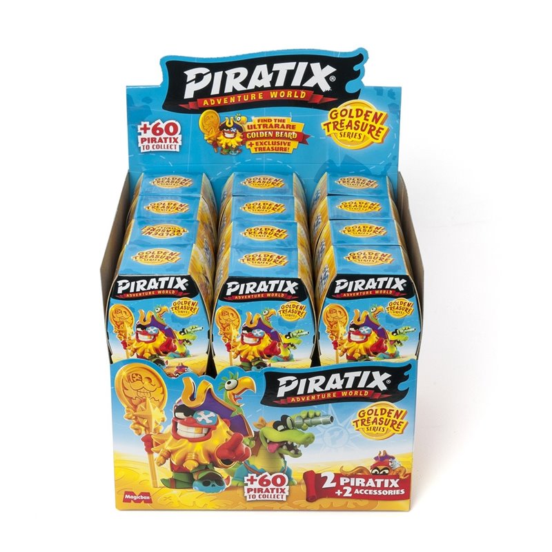 DISPLAY 24 TWO PACK PIRATIX GOLDEN TREASURE