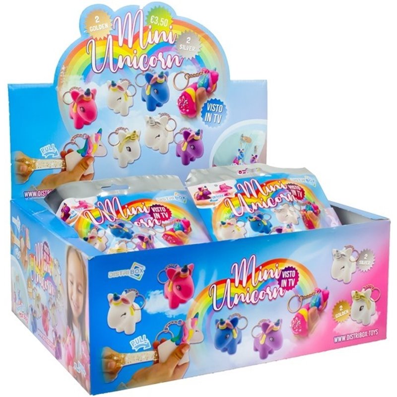 DISPLAY 24 SOBRES MINI UNICORNS