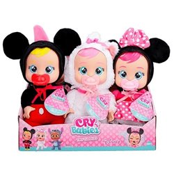 DISPLAY 6 BEBES LLORONES TINY CUDDLES DISNEY
