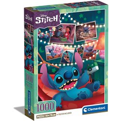 PUZZLE 1000 PZAS DISNEY STITCH COMPACT
