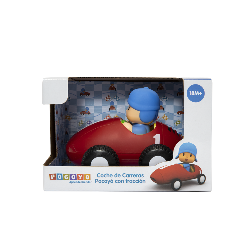 COCHE DE CARRERAS POCOYO CON TRACCION