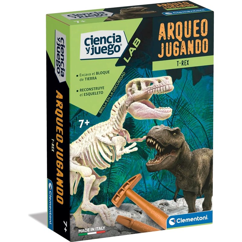 ARQUEOJUGANDO T-REX FLUORESCENTES
