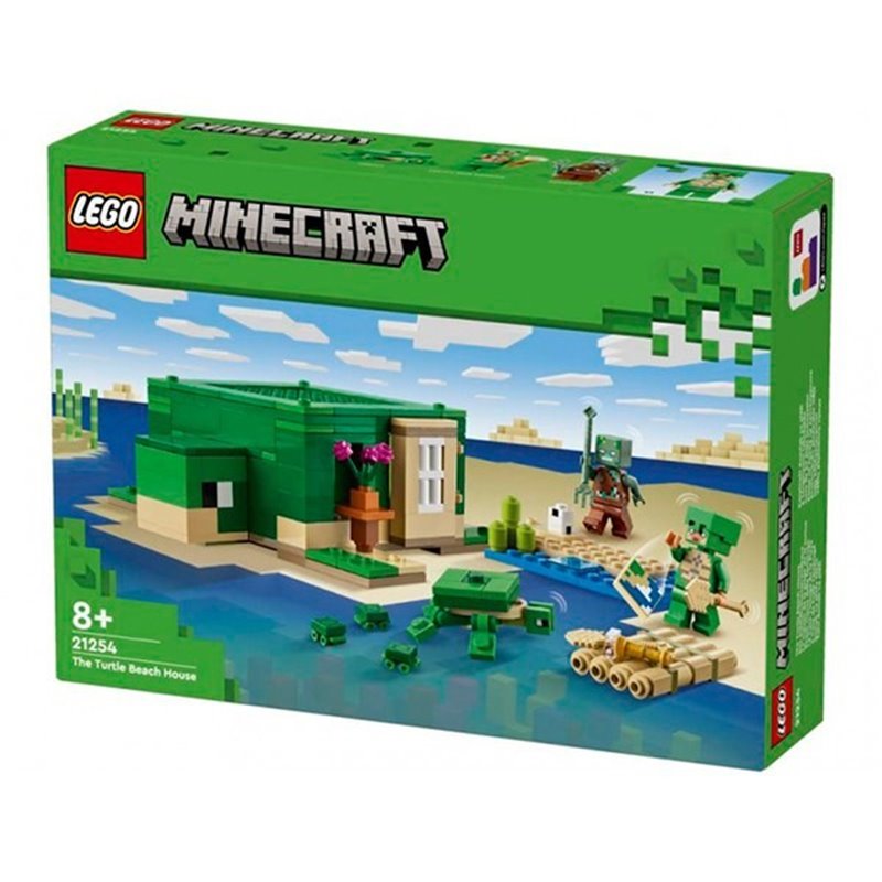 LEGO MINECRAFT LA CASA-TORTUGA DE LA PLAYA