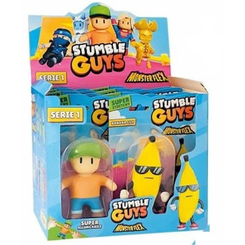 DISPLAY 8 STUMBLE GUYS MONSTER FLEX