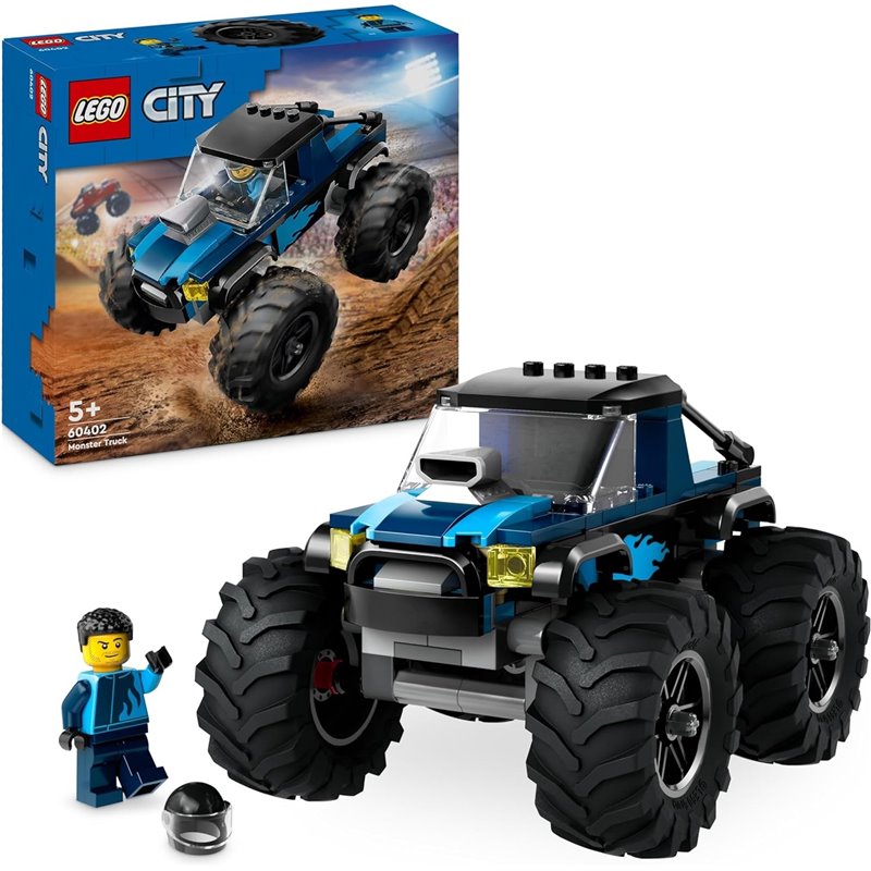 LEGO CITY MONSTER TRUCK AZUL
