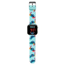 RELOJ LED STITCH DISNEY (FLORES)