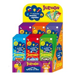 DISPLAY 24 JUEGOS MENTES RAPIDAS