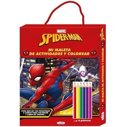 MALETA ACTIVIDADES Y COLOREAR SPIDERMAN