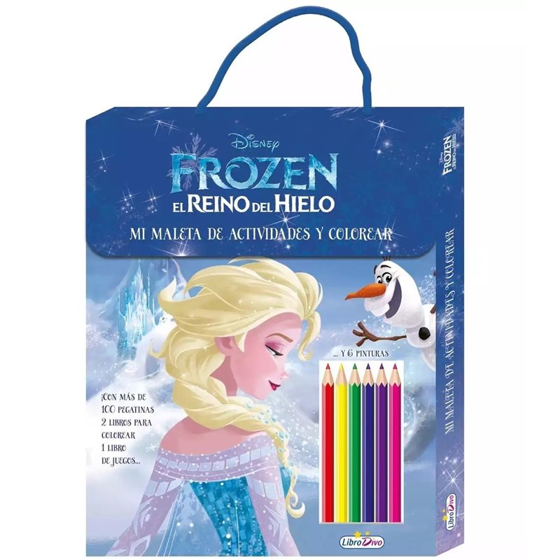MALETA DE ACTIVIDADES Y COLOREAR FROZEN