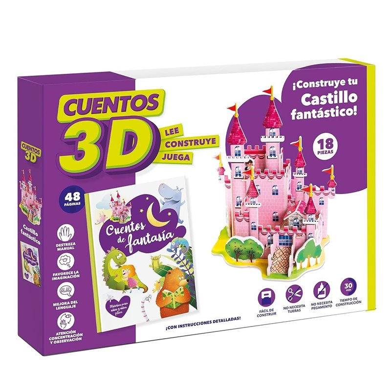 CUENTOS 3D - CASTILLO FANTASTICO