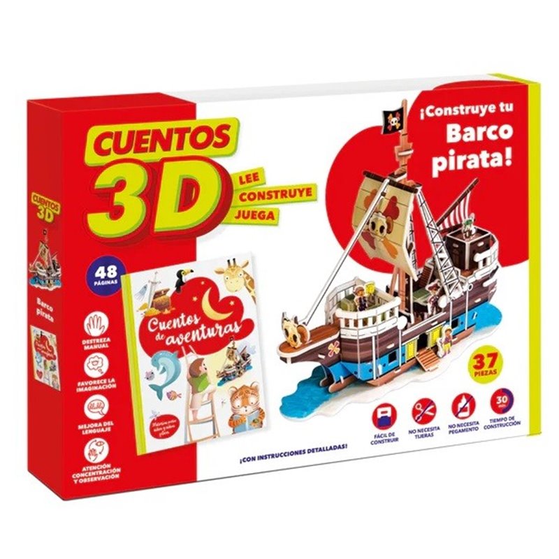 CUENTOS 3D - BARCO PIRATA
