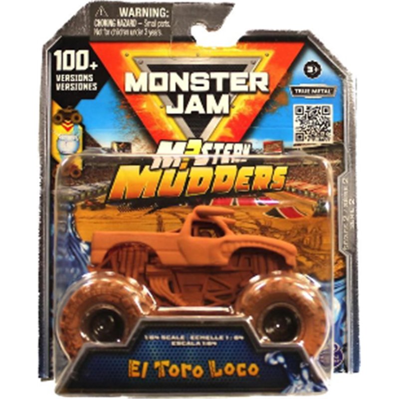 MONSTER JAM VEHICULOS MISTERY MUDDERS 1:64 SURTIDOS