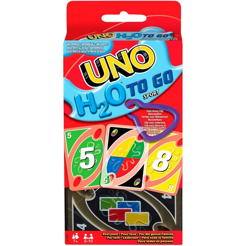 JUEGO UNO - UNO H2O TO GO UNO