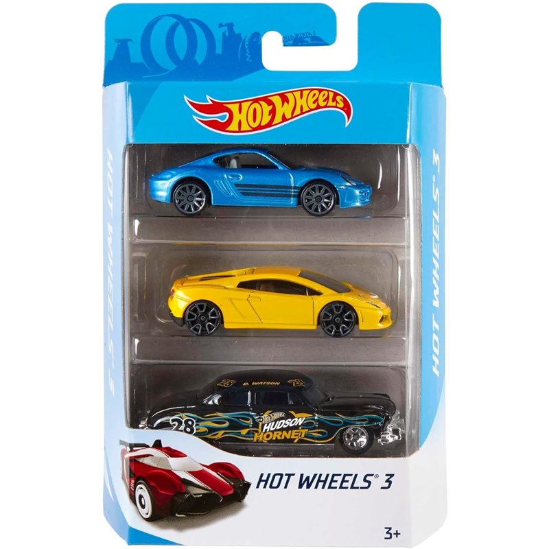 PACK DE 3 VEHICULOS SURTIDOS K5904 HOT WHEELS