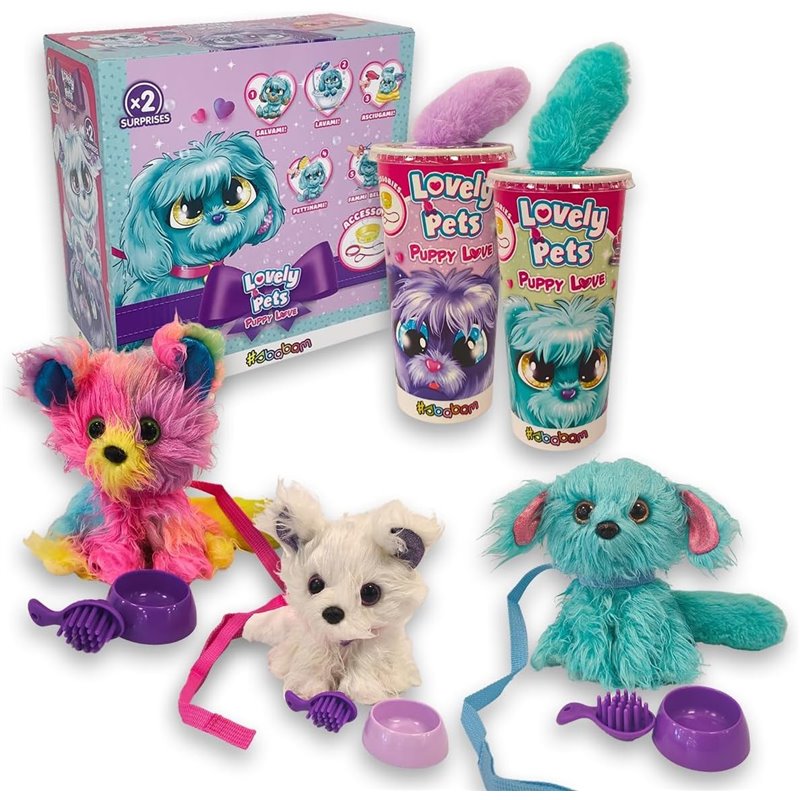 DISPLAY 6 LOVELY PETS PUPPY LOVE