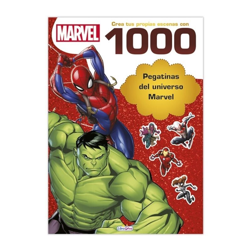 1000 PEGATINAS MARVEL