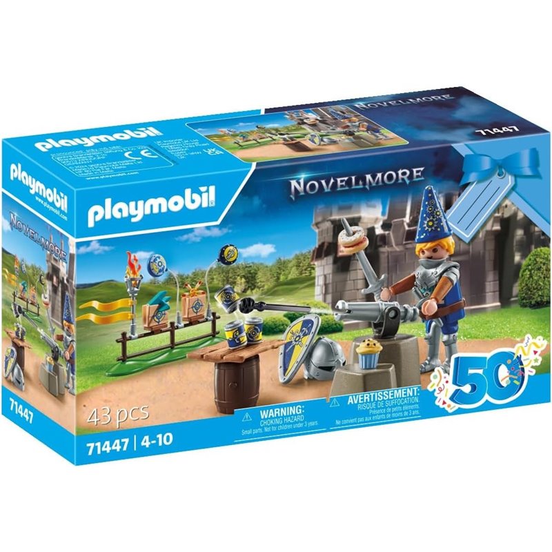 CUMPLEAÑOS DE CABALLEROS MEDIEVALES PLAYMOBIL