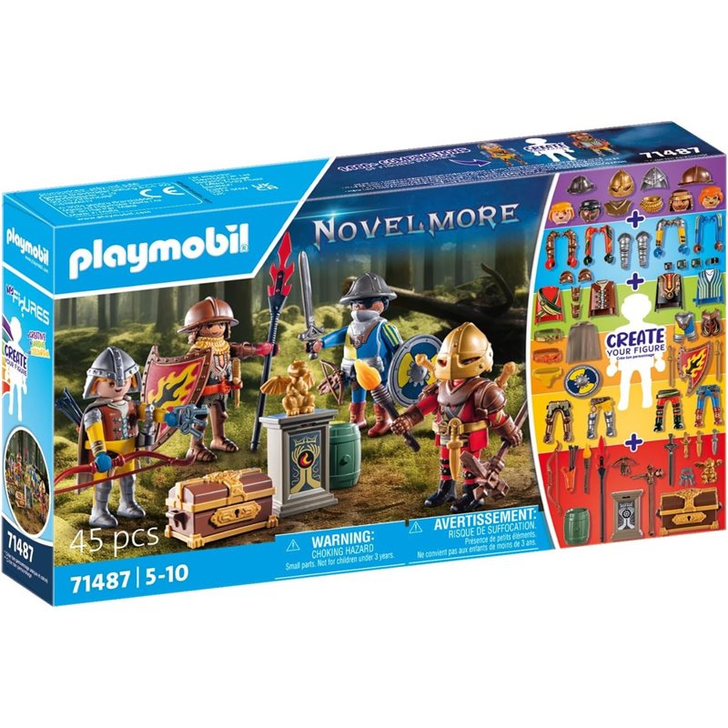 MY FIGURES CABALLEROS DE NOVELMORE PLAYMOBIL