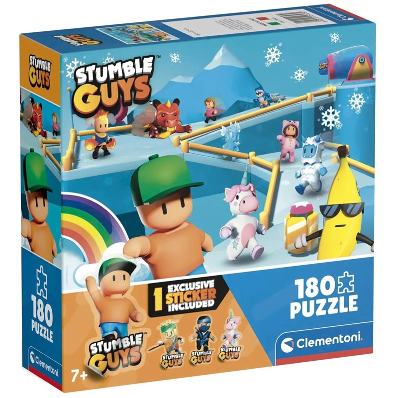 PUZZLE 180 PIEZAS SQUARE BOX STUMBLE GUYS - 2