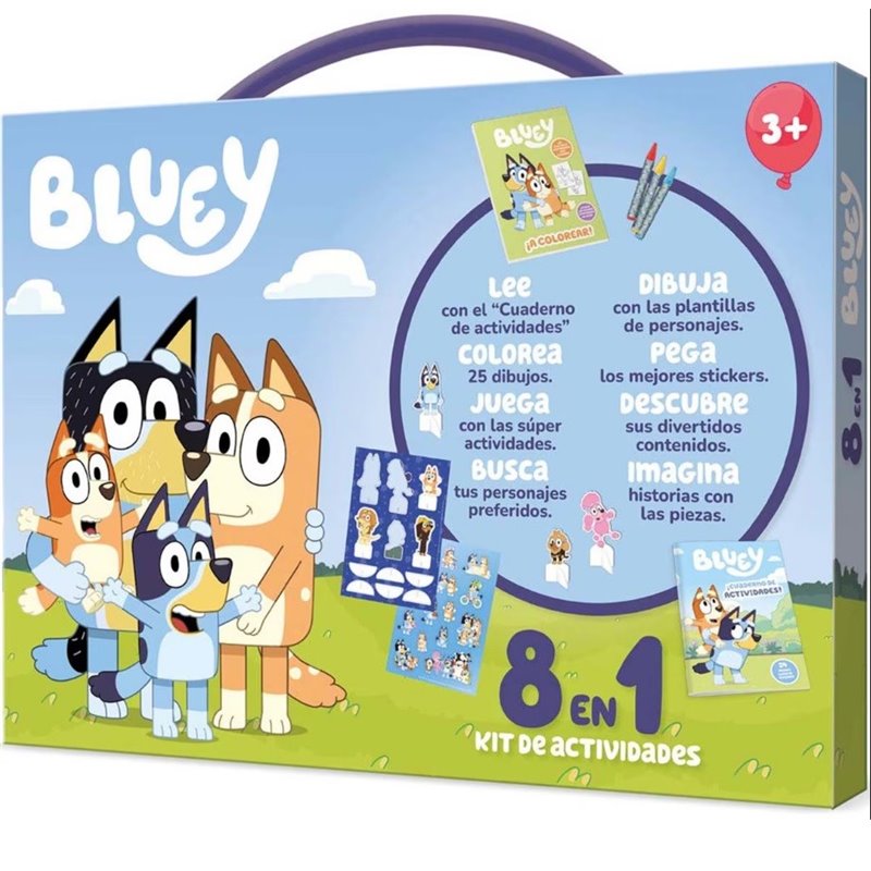 MALETIN 8 EN 1 BLUEY