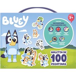 MI MALETIN DE 100 PEGATINAS BLUEY
