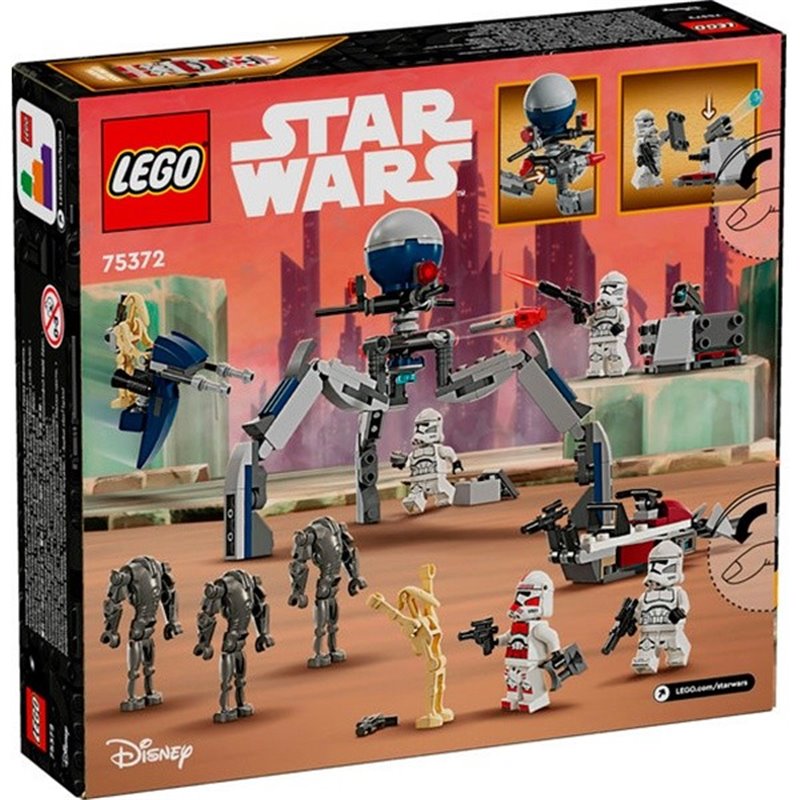 LEGO STAR WARS PACK DE COMBATE: SOLDADO CLON Y DROIDE DE COMBATE