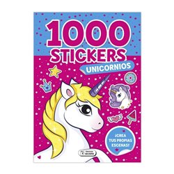 1000 STICKERS UNICORNIOS