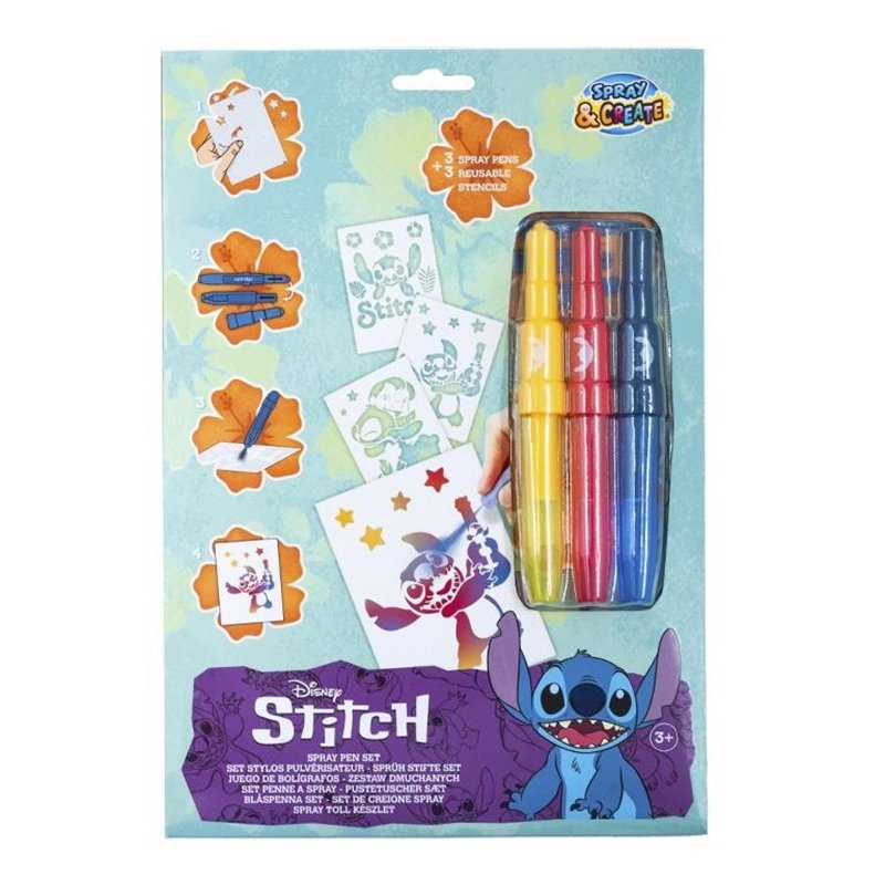 SET DE AEROGRAFOS LILO&STITCH ST23363