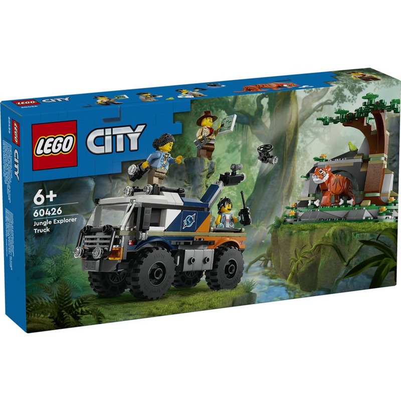 LEGO CITY - EXPLORADORES DE LA JUNGLA CAMION TODOTERRENO