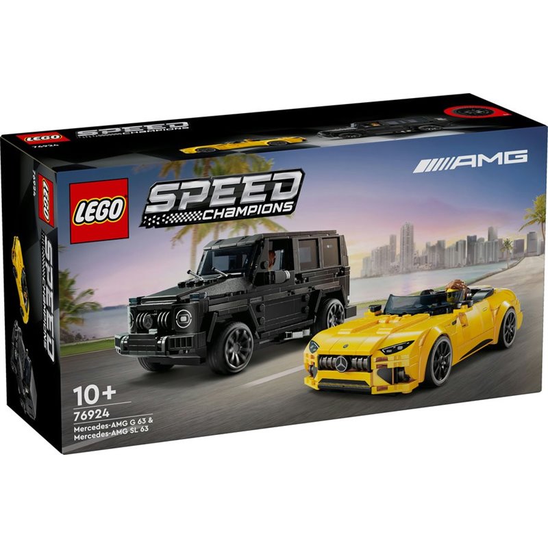 LEGO SPEED CHAMPIONS - MERCEDES-AMG G 63 Y MERCEDES-AMG SL 63