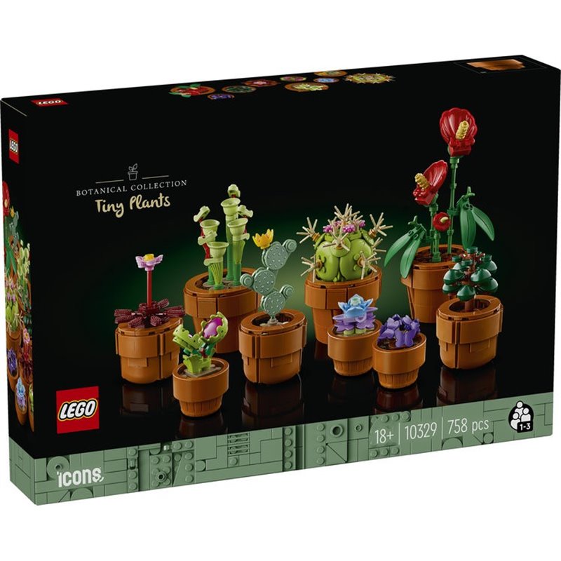 LEGO BOTANICAL - PLANTAS DIMINUTAS