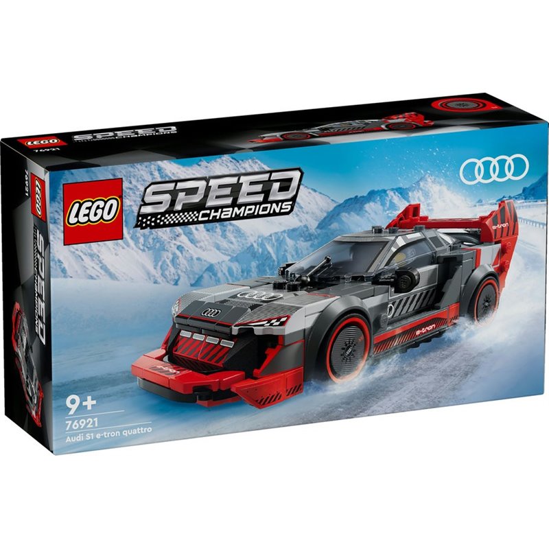 LEGO SPEED CHAMPIONS - COCHE DE CARRERAS AUDI S1 E-TRON QUATTRO