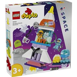 LEGO DUPLO - AVENTURA EN LANZADERA ESPACIAL