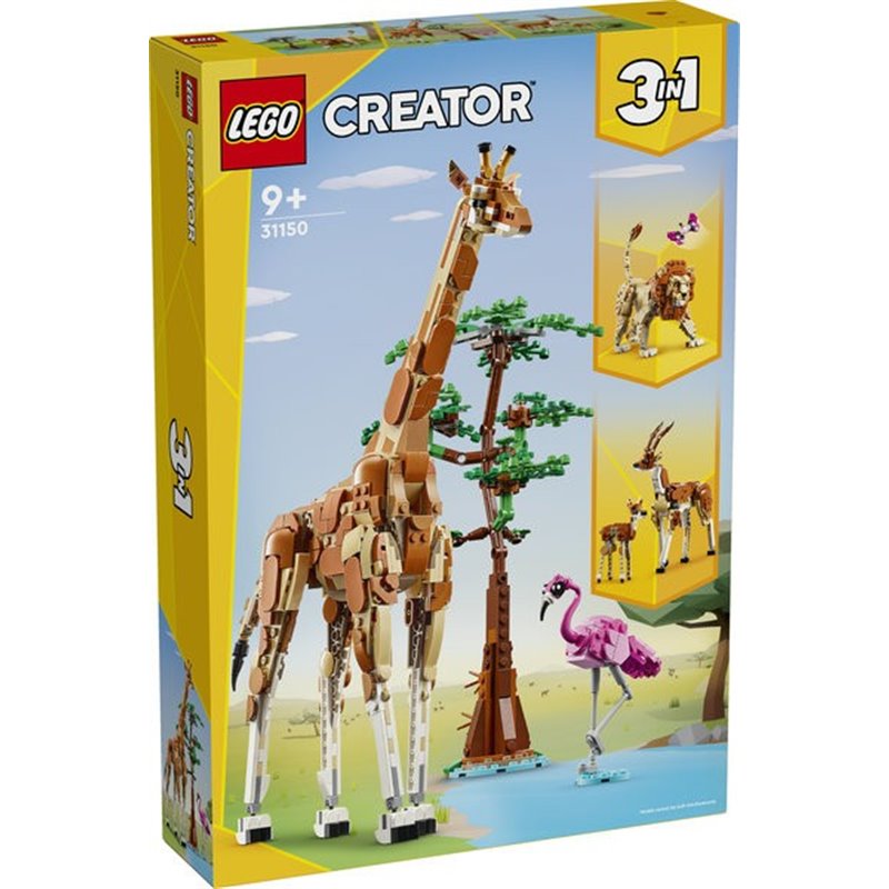 LEGO CREATOR - SAFARI DE ANIMALES SALVAJES