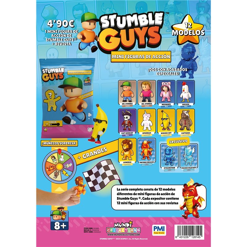 DISPLAY 12 STUMBLE GUYS