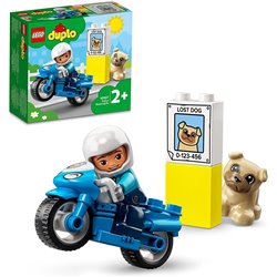 LEGO DUPLO MOTO DE POLICIA