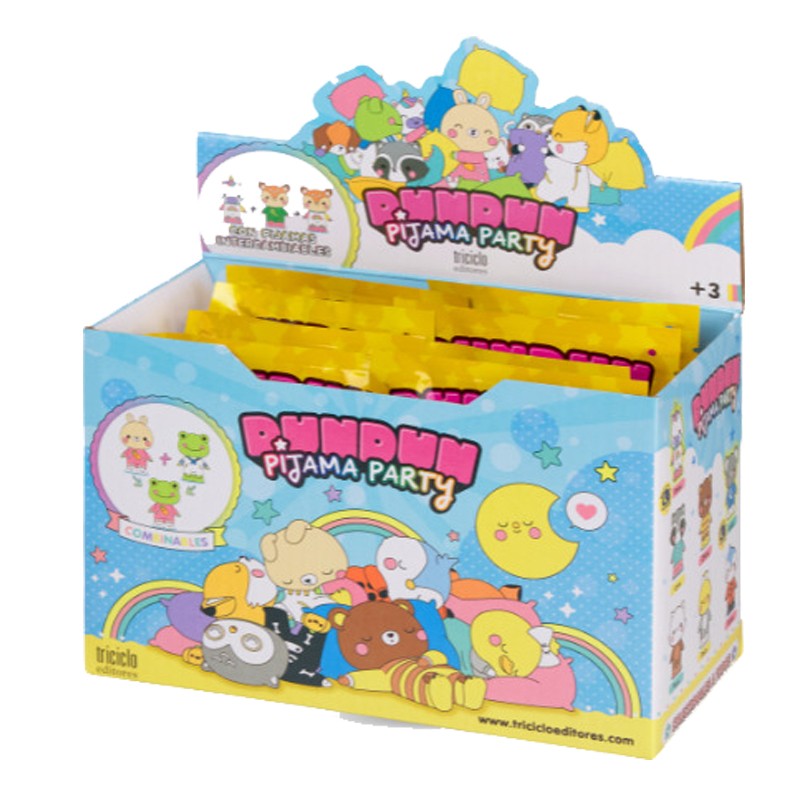 DISPLAY 8 DUNDUN PIJAMA PARTY