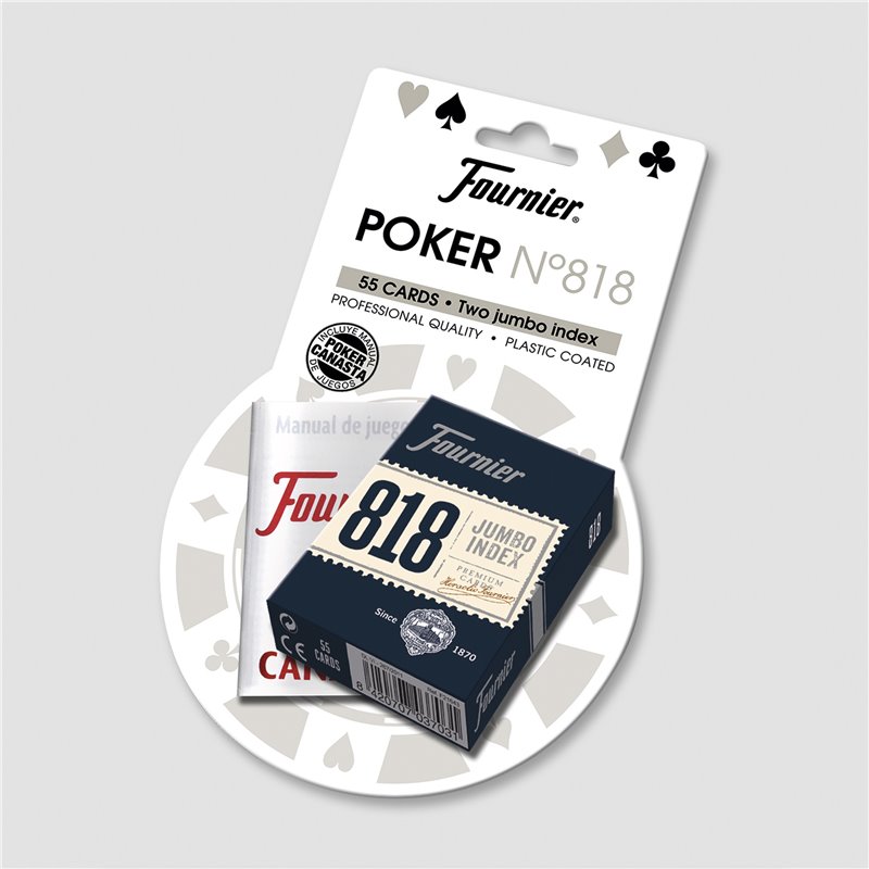 NAIPES - BARAJA BICYCLE POKER Nº818 55C