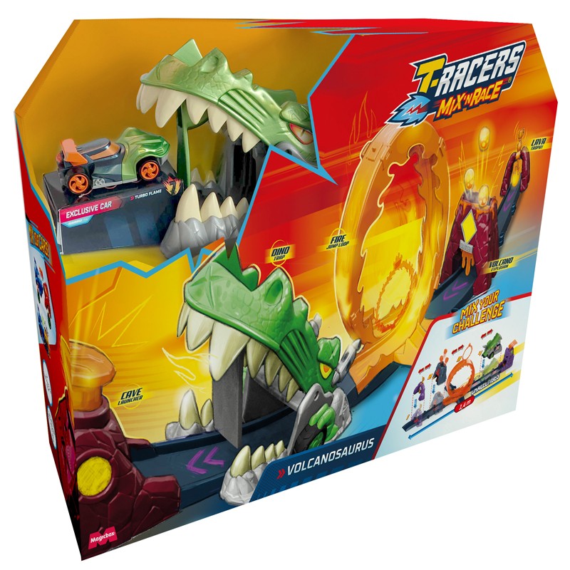 VOLCANOSAURUS T-RACERS