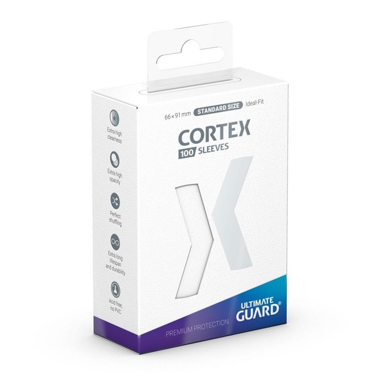 FUNDAS CORTEX TAMAÑO STANDARD 100UD - BLANCO