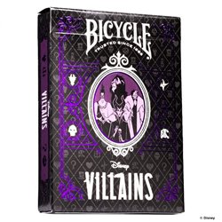 NAIPES - BARAJA BICYCLE DISNEY VILLAINS VERDE/MORADO
