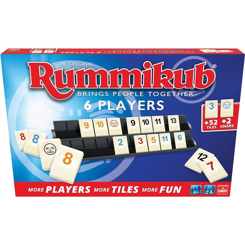 RUMMIKUB ORIGINAL 6 JUGADORES